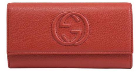 red gucci men's wallet|gucci red wallet women.